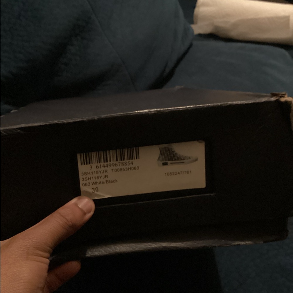 Dior B23 Oblique High-Top Sneakers